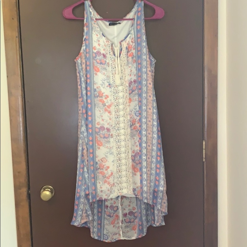 Light floral summer dress